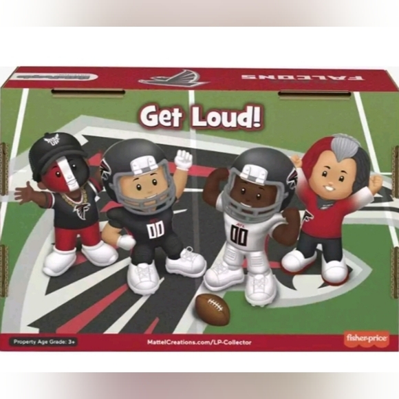 Fisher-Price Little People Collector x NFL Atlanta Falcons Set. - Picture 5 of 5